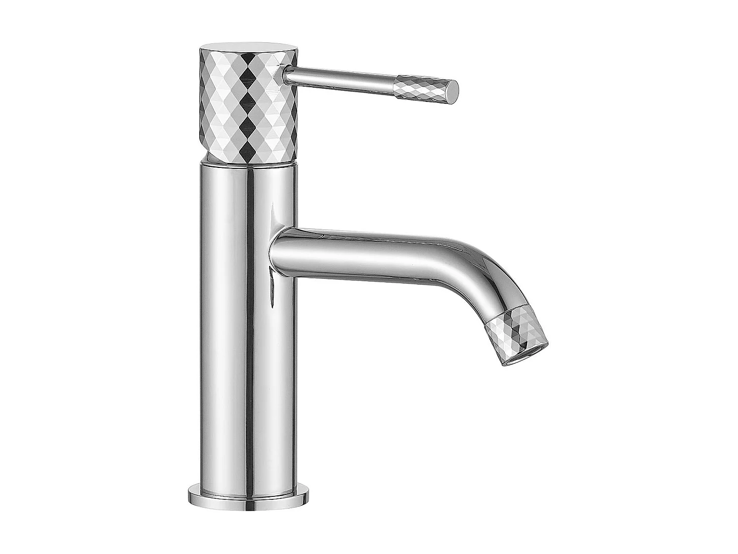 Rubinetto Da Lavabo Rea Lungo Diamond Low Chrome