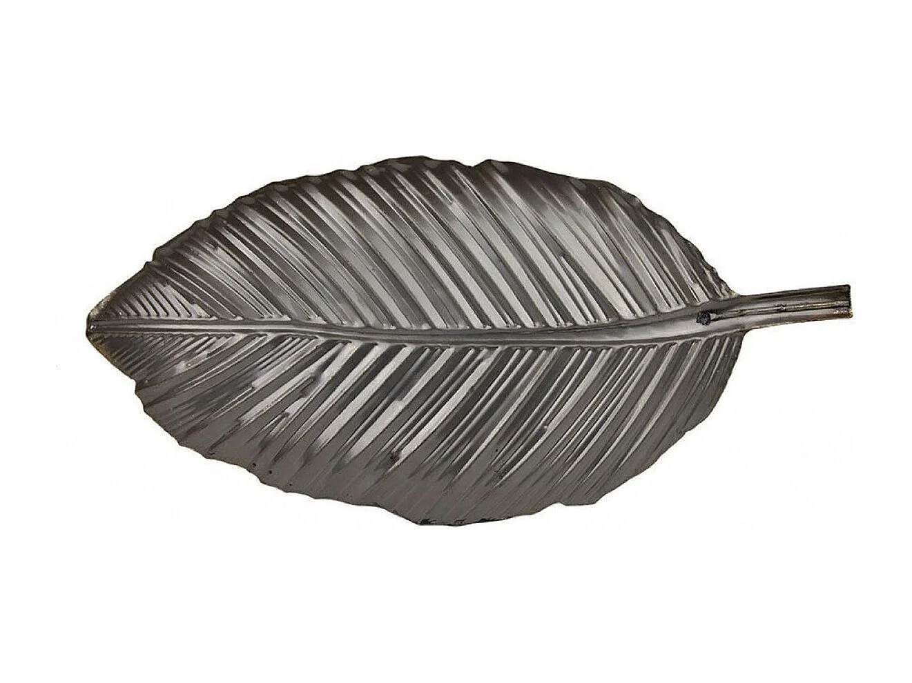 Vide-poche feuille en métal laitonné Métal Or - Chic Interior's