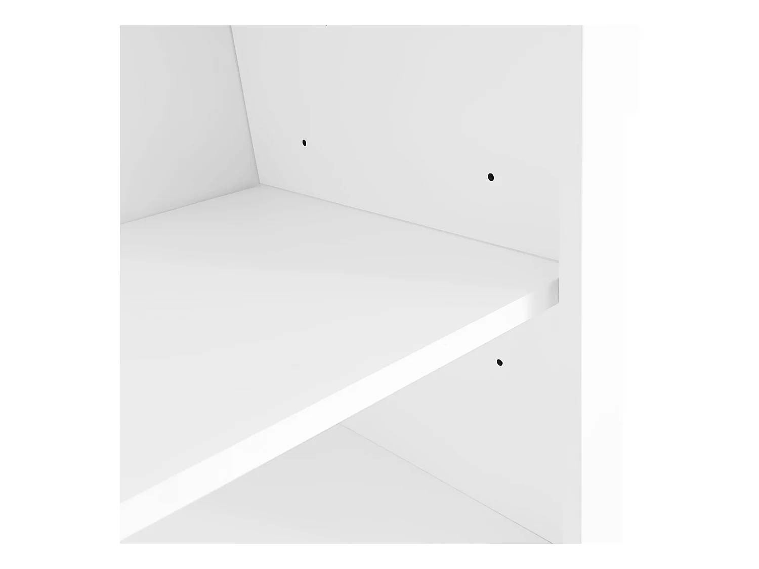 Witte garderobekast met bank, schoenenrek, 3 haken en open opbergruimte 120x40x190 cm