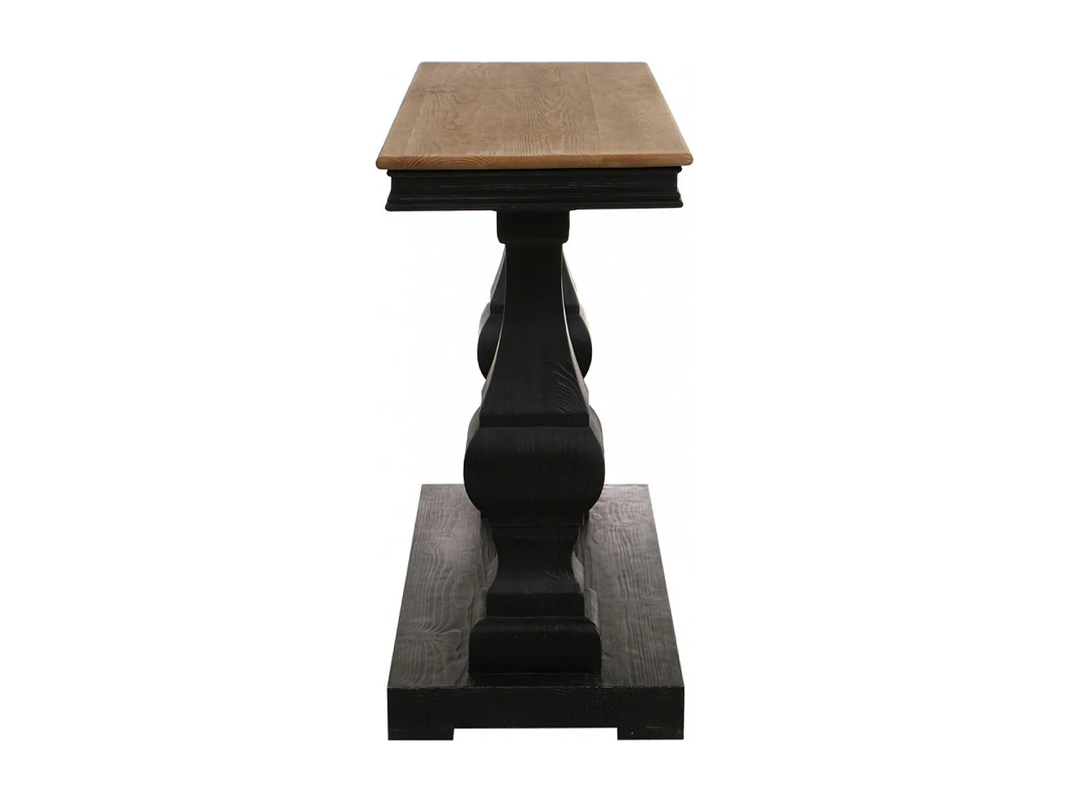 Console balustre Bois Noir - Héritage Interior's