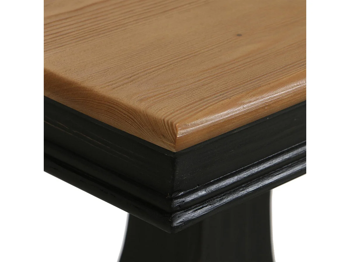 Console balustre Bois Noir - Héritage Interior's