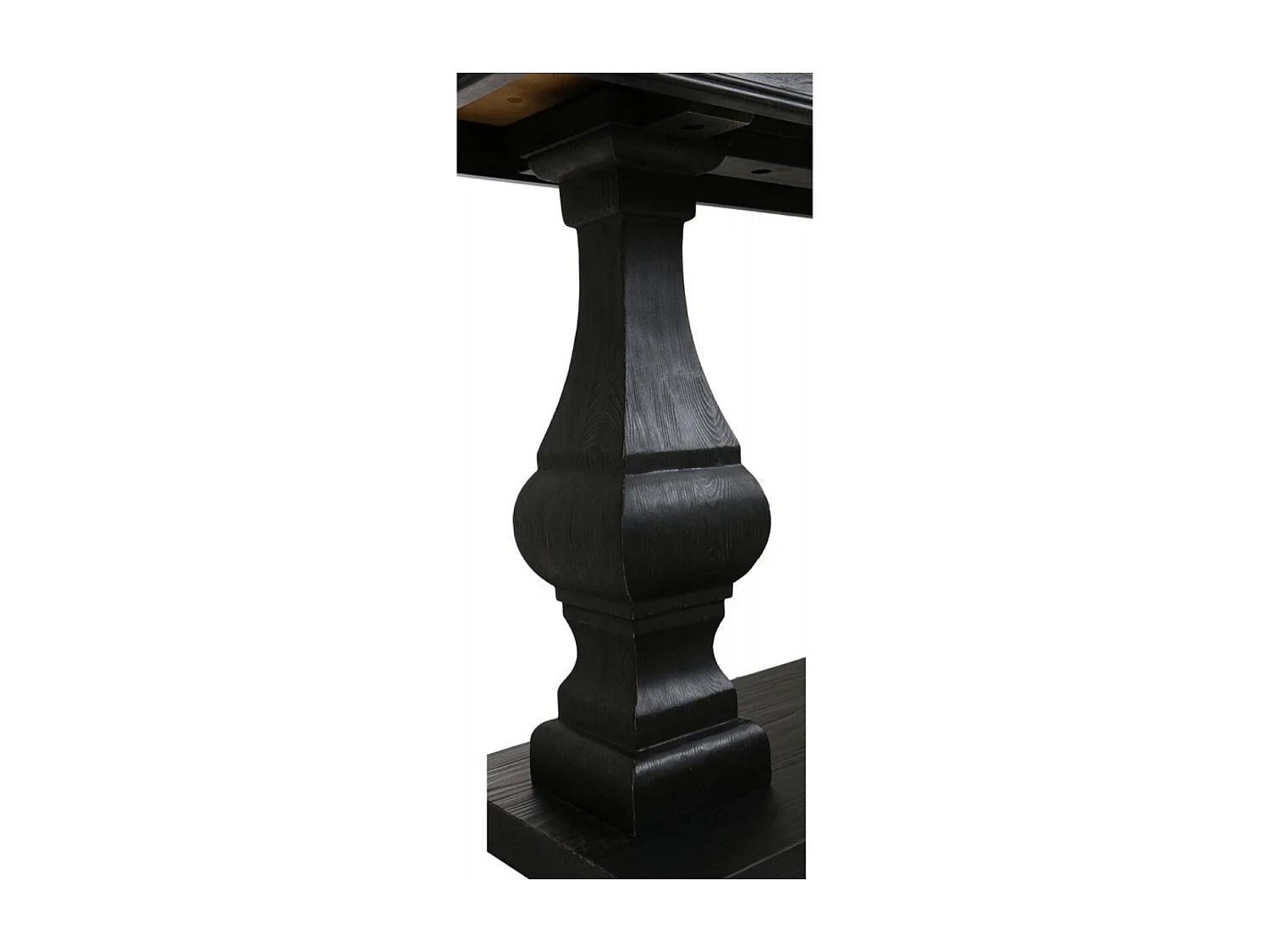 Console balustre Bois Noir - Héritage Interior's