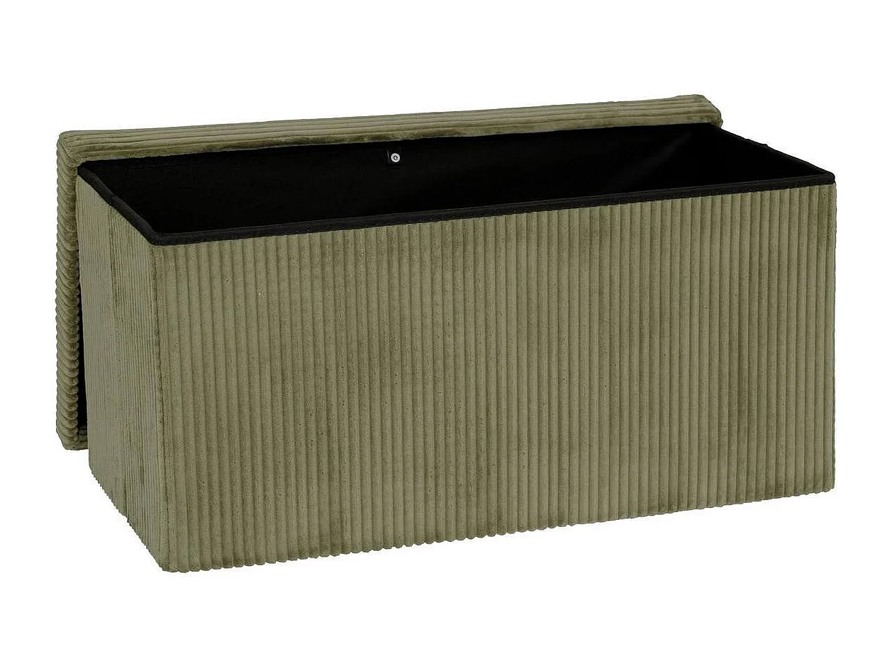 Banquette Coffre Pliable "Arum" 76cm Kaki