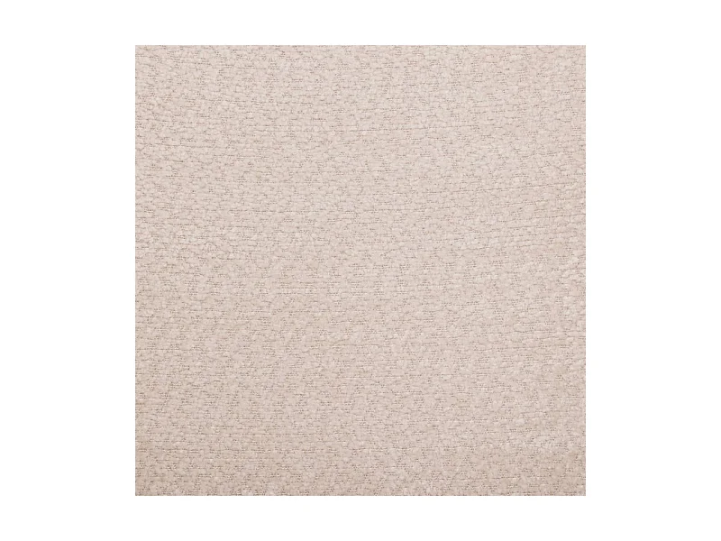 Chaise Céleste bouclette beige pieds métal beige Atmosphera