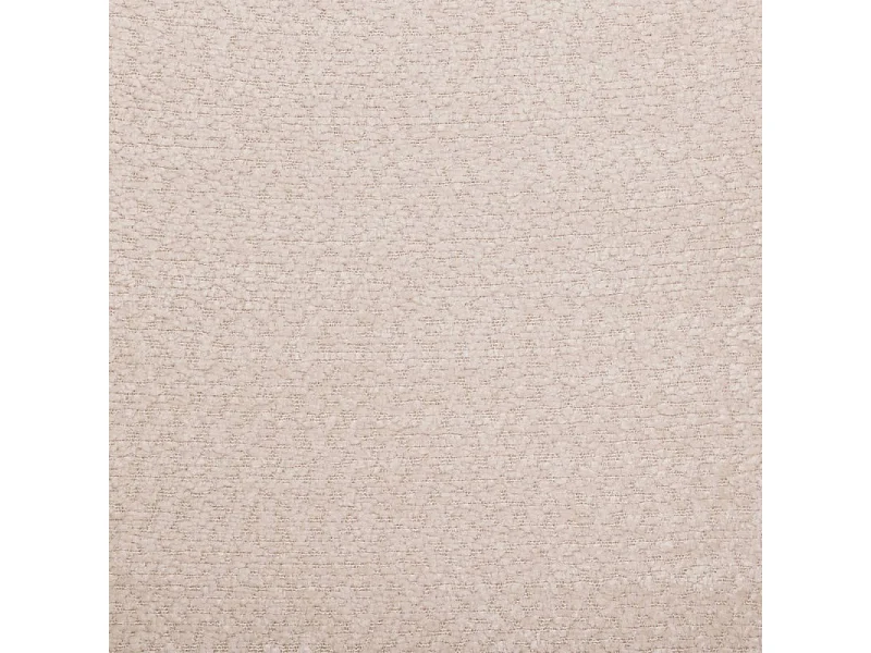 Chaise Céleste bouclette beige pieds métal beige Atmosphera