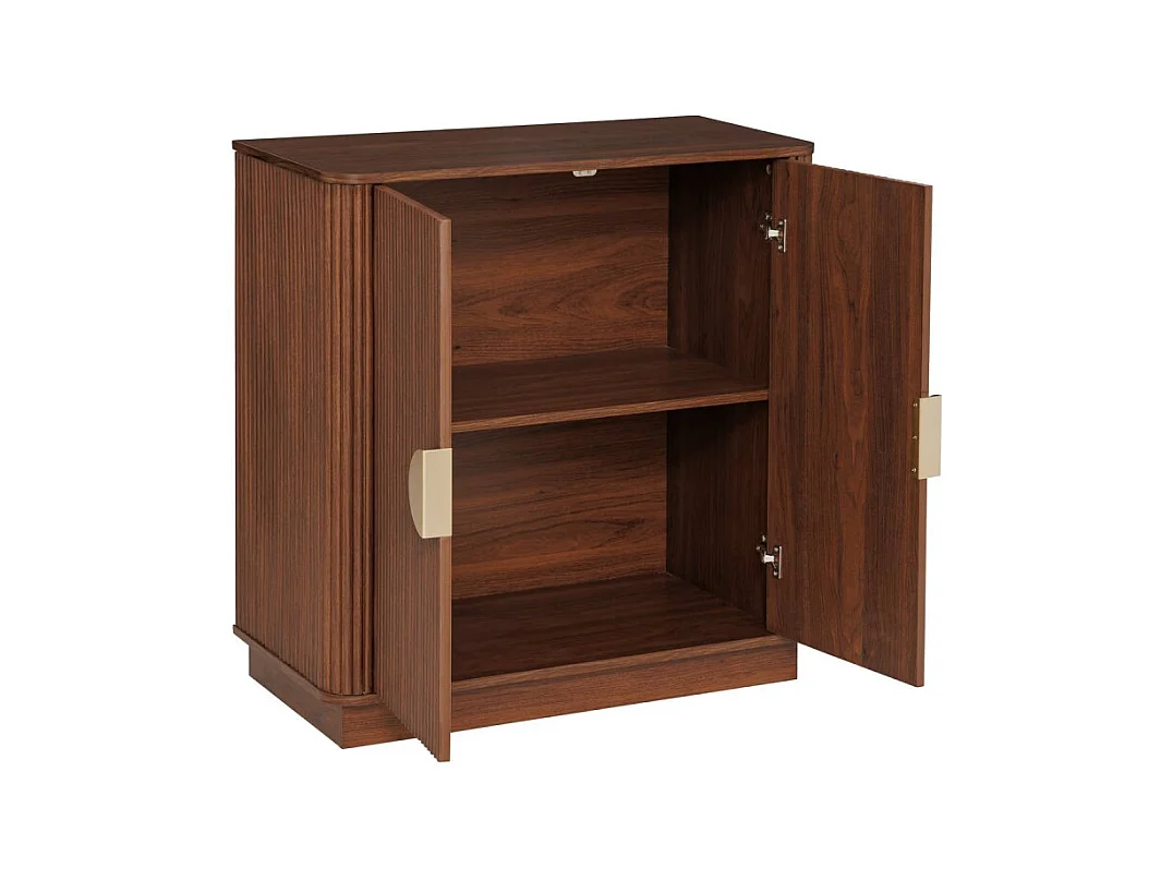 Buffet 2 portes effet noyer Wany Atmosphera