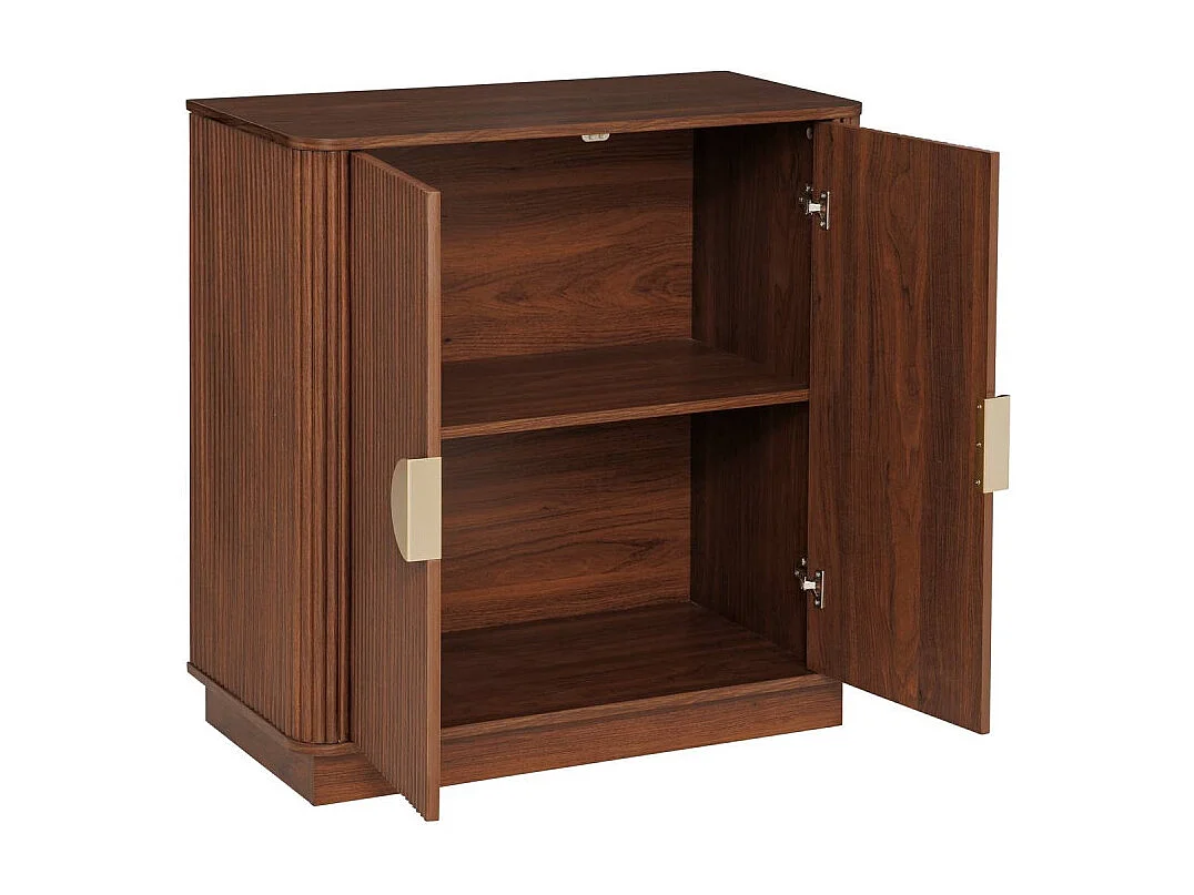 Buffet 2 portes effet noyer Wany Atmosphera