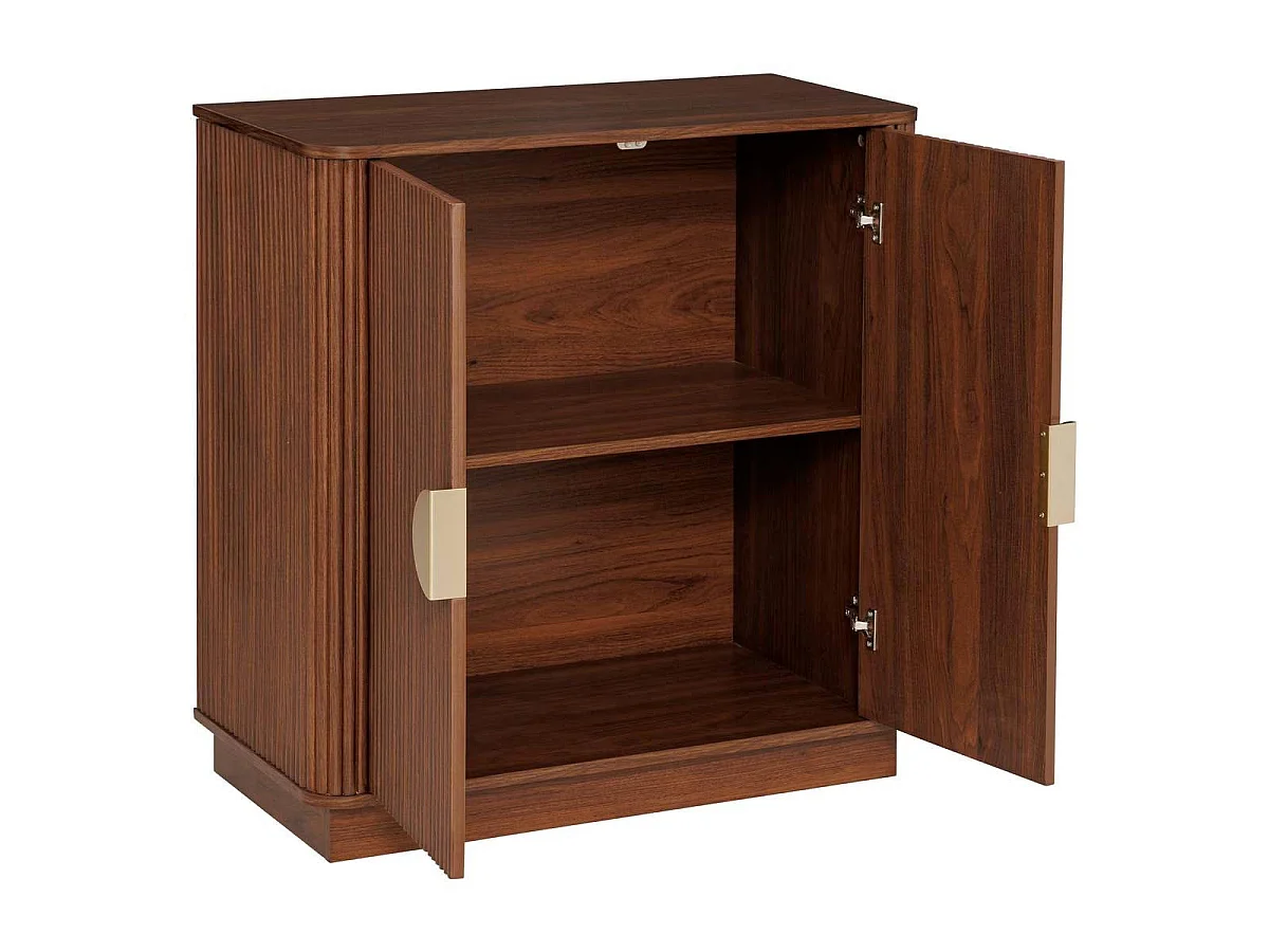 Buffet 2 Portes "Wany" 85cm Marron