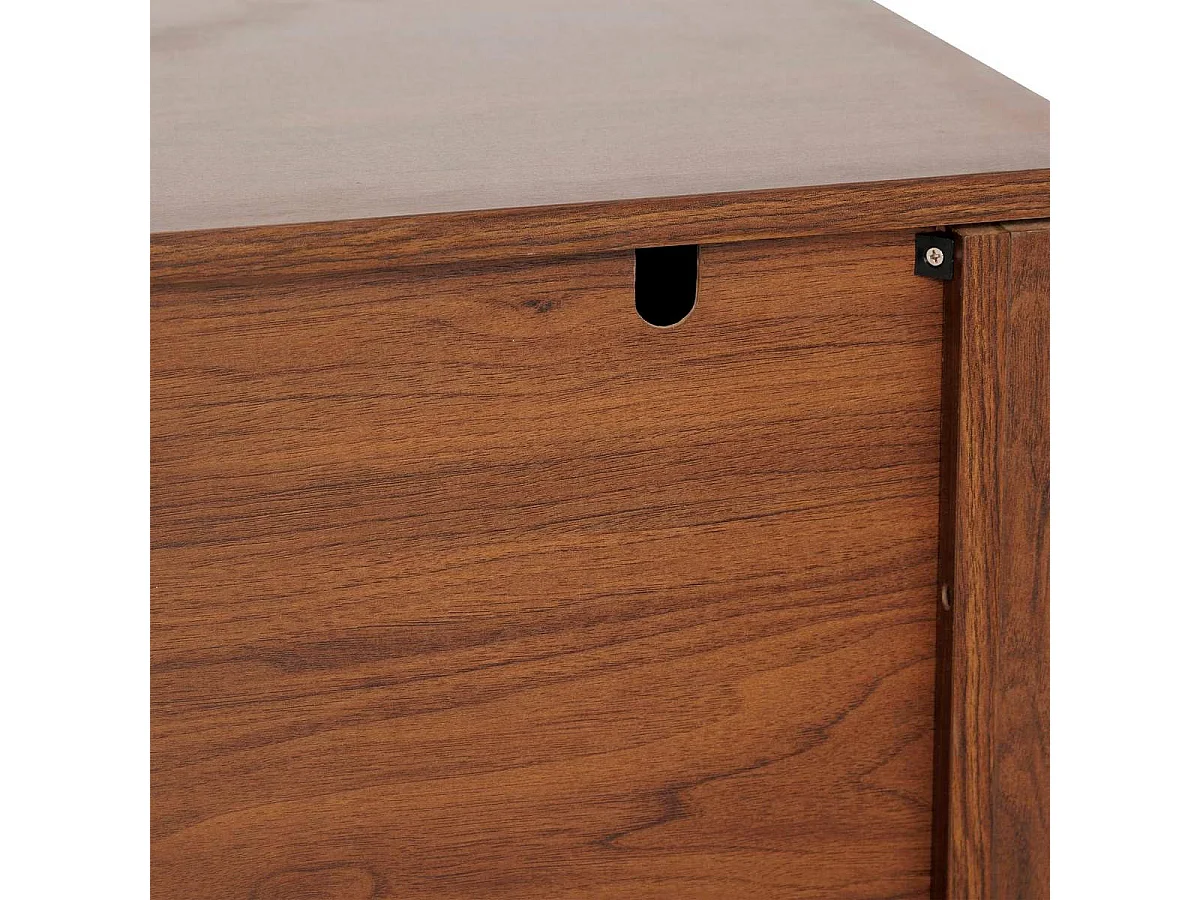 Buffet 2 Portes "Wany" 85cm Marron