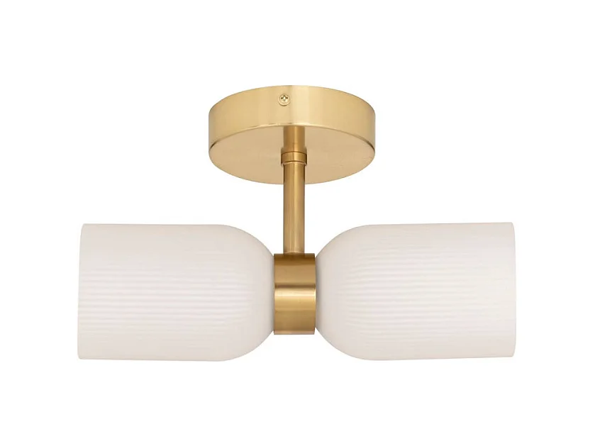 Applique Murale en Verre "Rio" 26cm Blanc