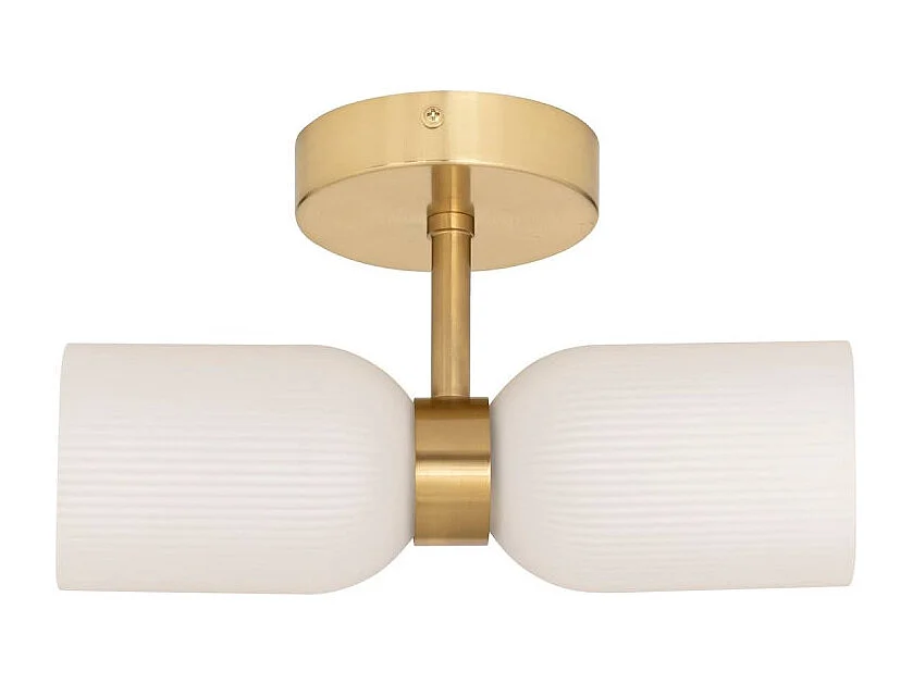 Applique Murale en Verre "Rio" 26cm Blanc