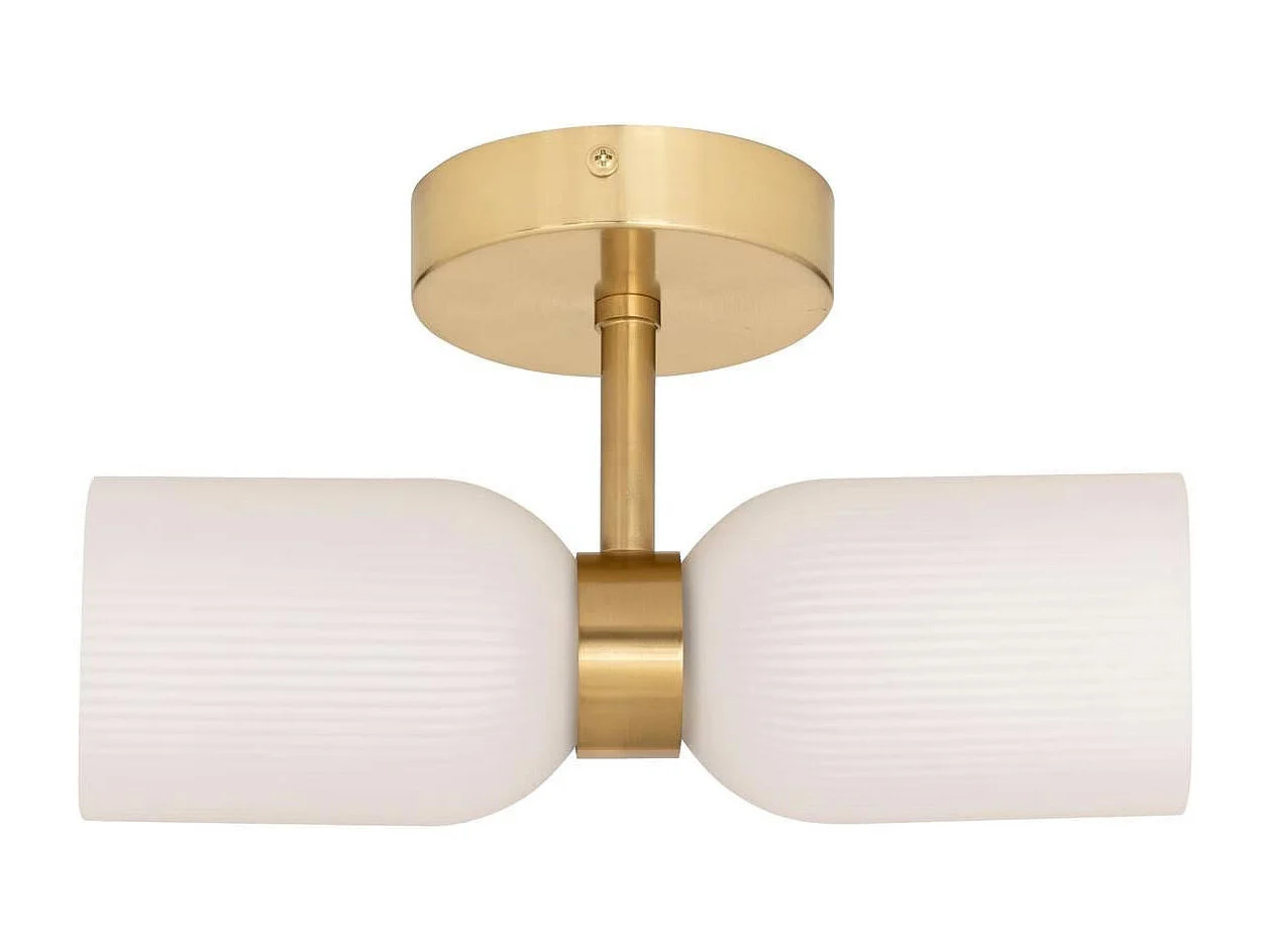 Applique Murale en Verre "Rio" 26cm Blanc