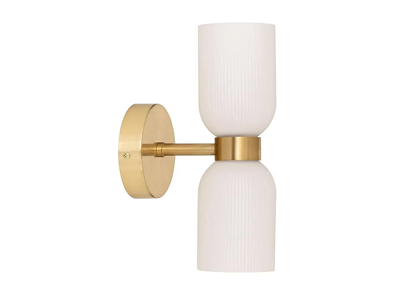 Applique Murale en Verre "Rio" 26cm Blanc