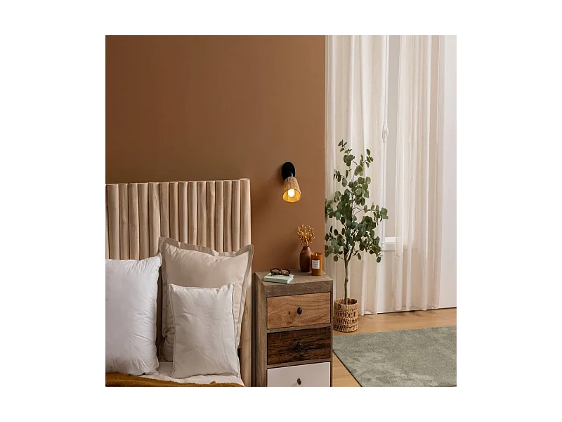 Applique Murale Orientable "Myha" 19cm Naturel