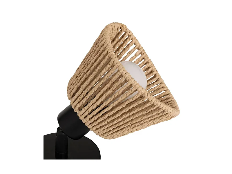 Applique Murale Orientable "Myha" 19cm Naturel