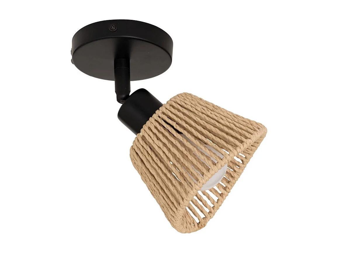 Applique Murale Orientable "Myha" 19cm Naturel