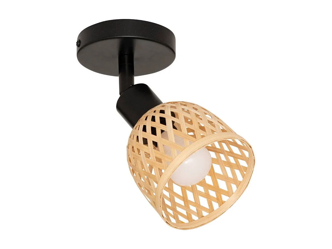 Applique Murale Orientable "Lio" 17cm Naturel