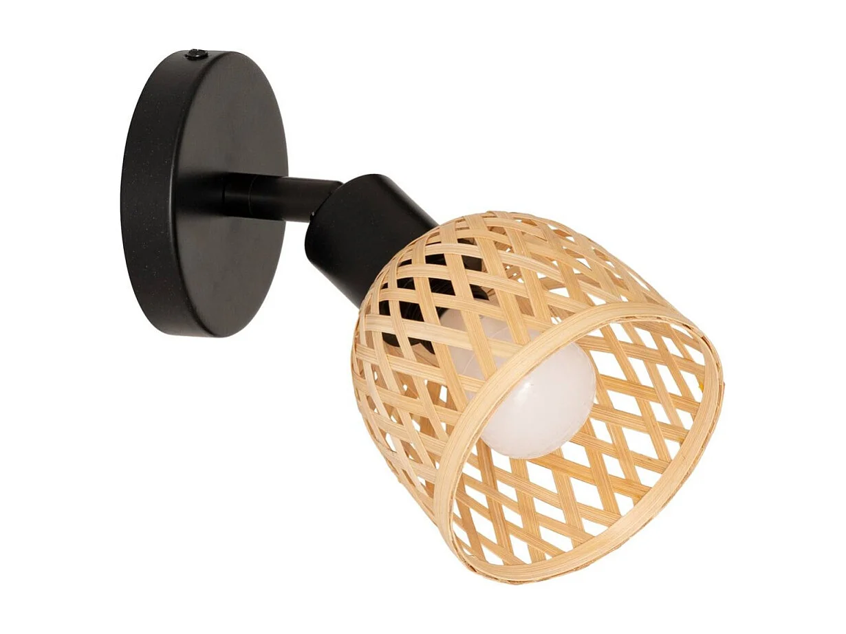 Applique Murale Orientable "Lio" 17cm Naturel