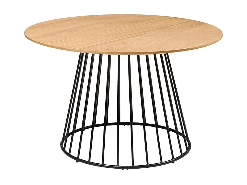 Table à Manger Design "Rayo" 120cm Naturel