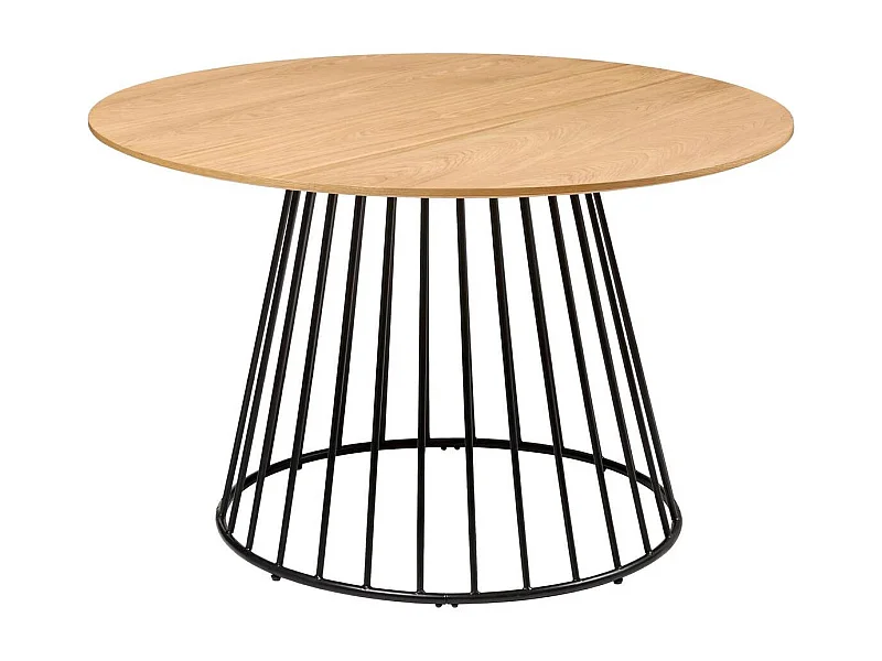 Table à Manger Design "Rayo" 120cm Naturel