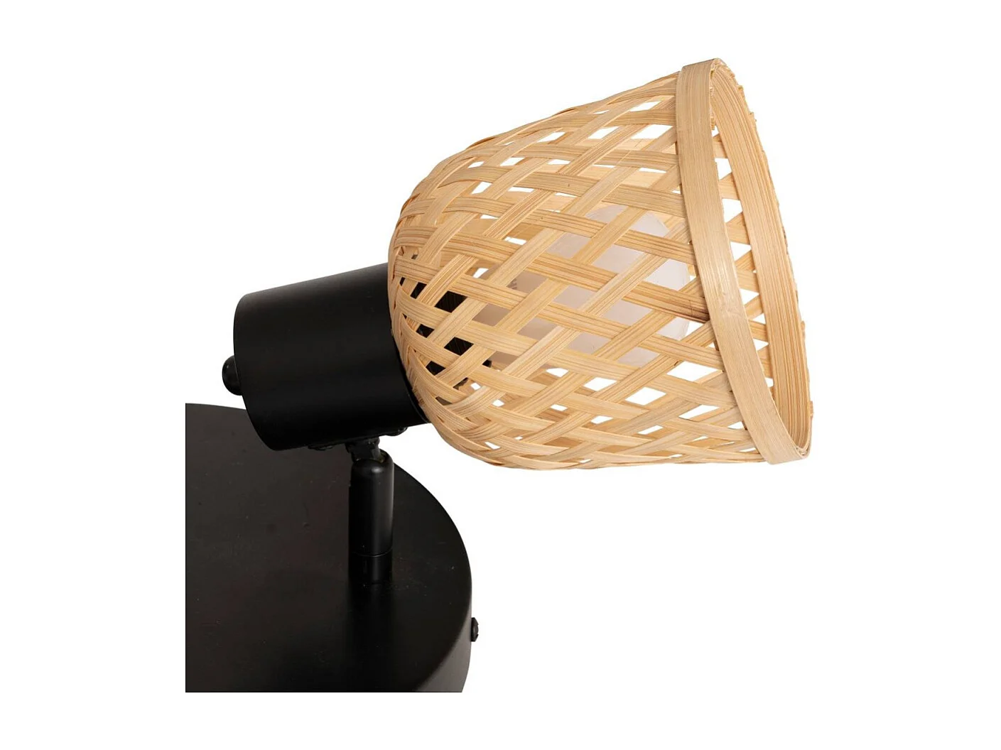 Plafonnier 3 Lampes Orientables "Lio" 25cm Naturel