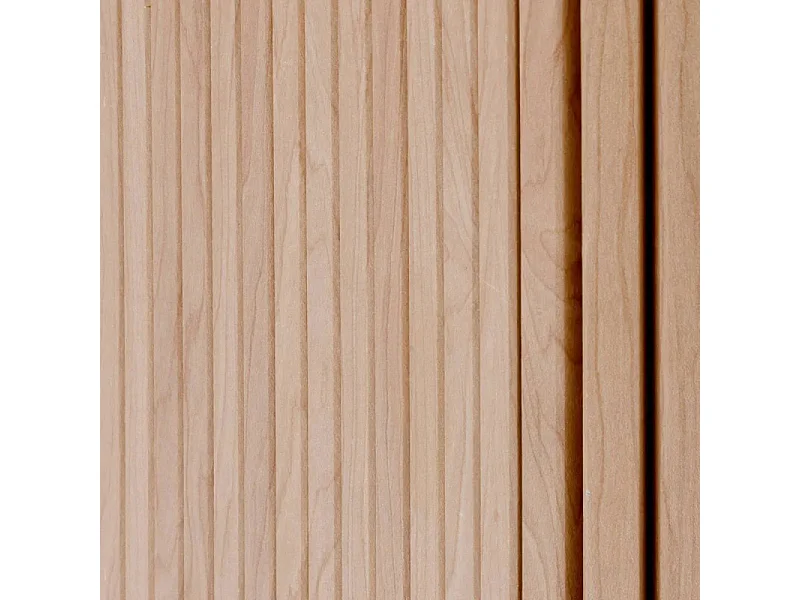 Meuble Sous Lavabo 2 Portes "Liora" 80cm Naturel