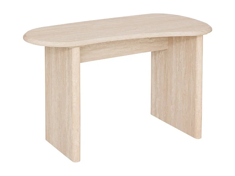 Bureau 120 cm Anaya MDF effet travertin Atmosphera