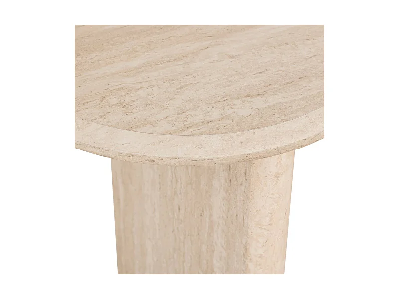 Bureau 120 cm Anaya MDF effet travertin Atmosphera