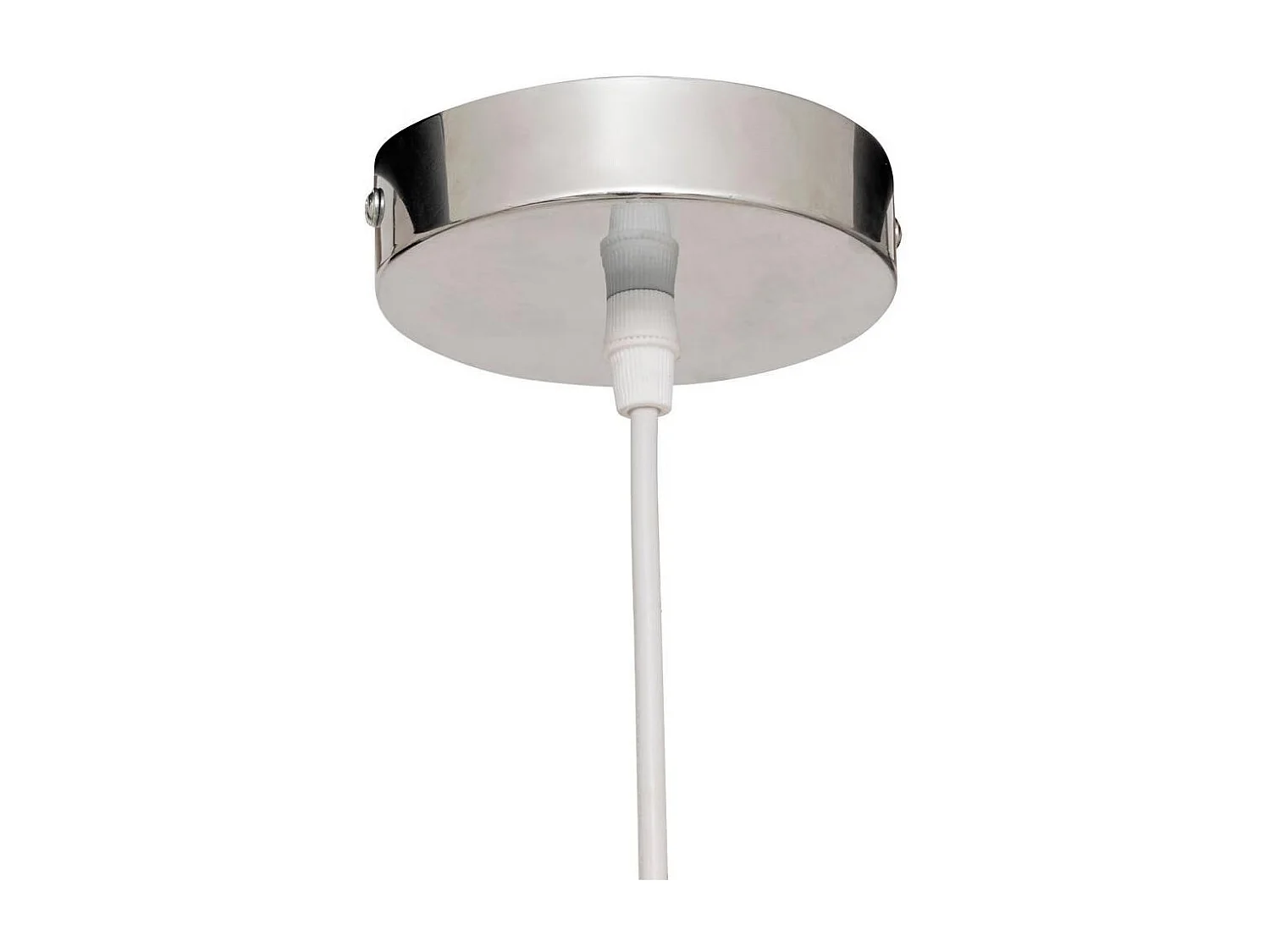 Lampe Suspension en Métal "Omia" 38cm Argent