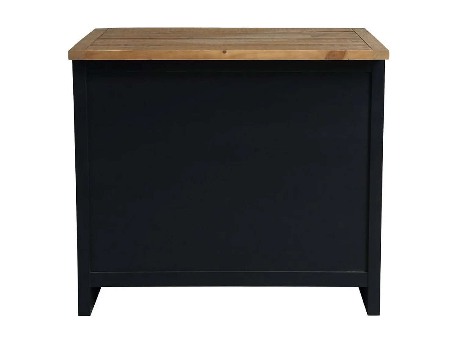 Casserolier 3 tiroirs Bois Noir - Rivages Interior's