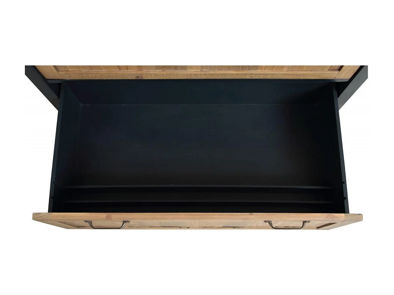 Casserolier 3 tiroirs Bois Noir - Rivages Interior's