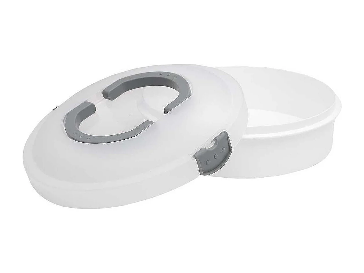 Boîte à gâteau de transport en plastique diamètre 30 cm