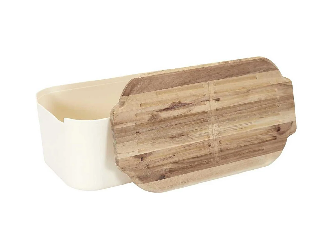 Boîte à Pain avec Planche en Acacia - PRELON