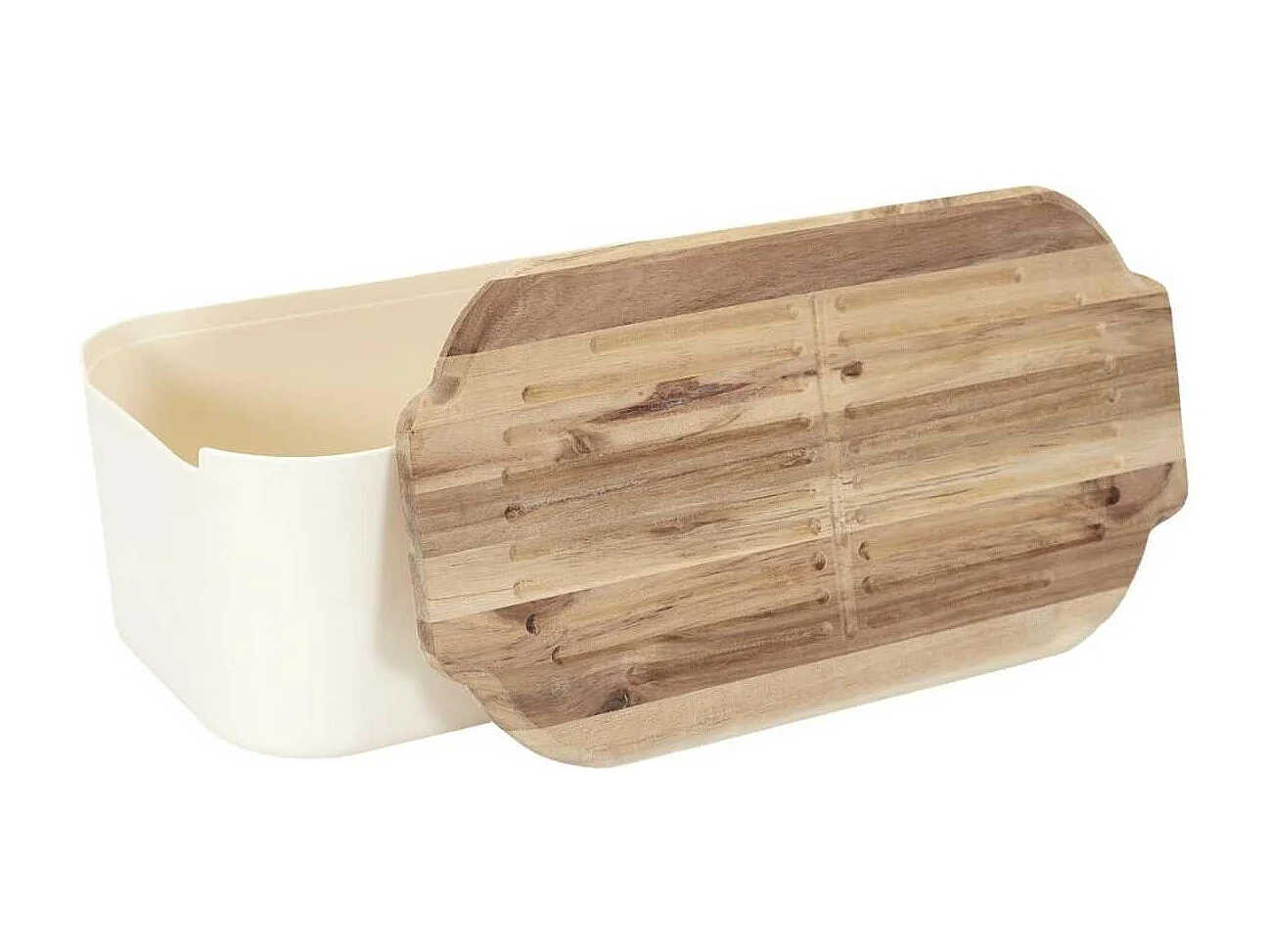 Boîte à Pain avec Planche en Acacia - PRELON