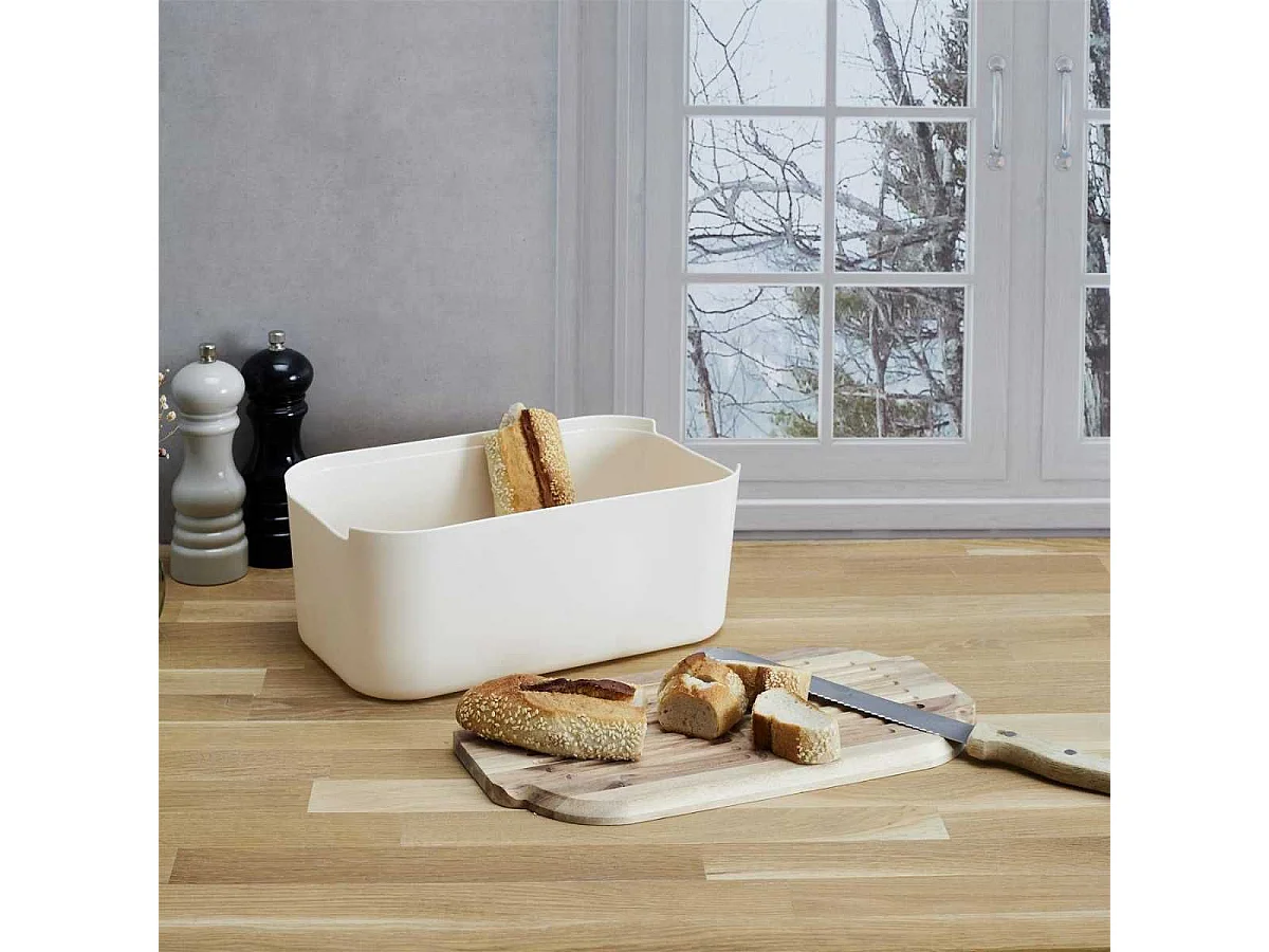 Boîte à Pain avec Planche en Acacia - PRELON