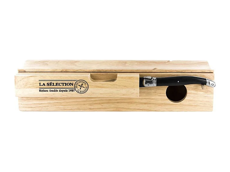 Cave à Saucisson en Bois avec Couteau - CHARLY