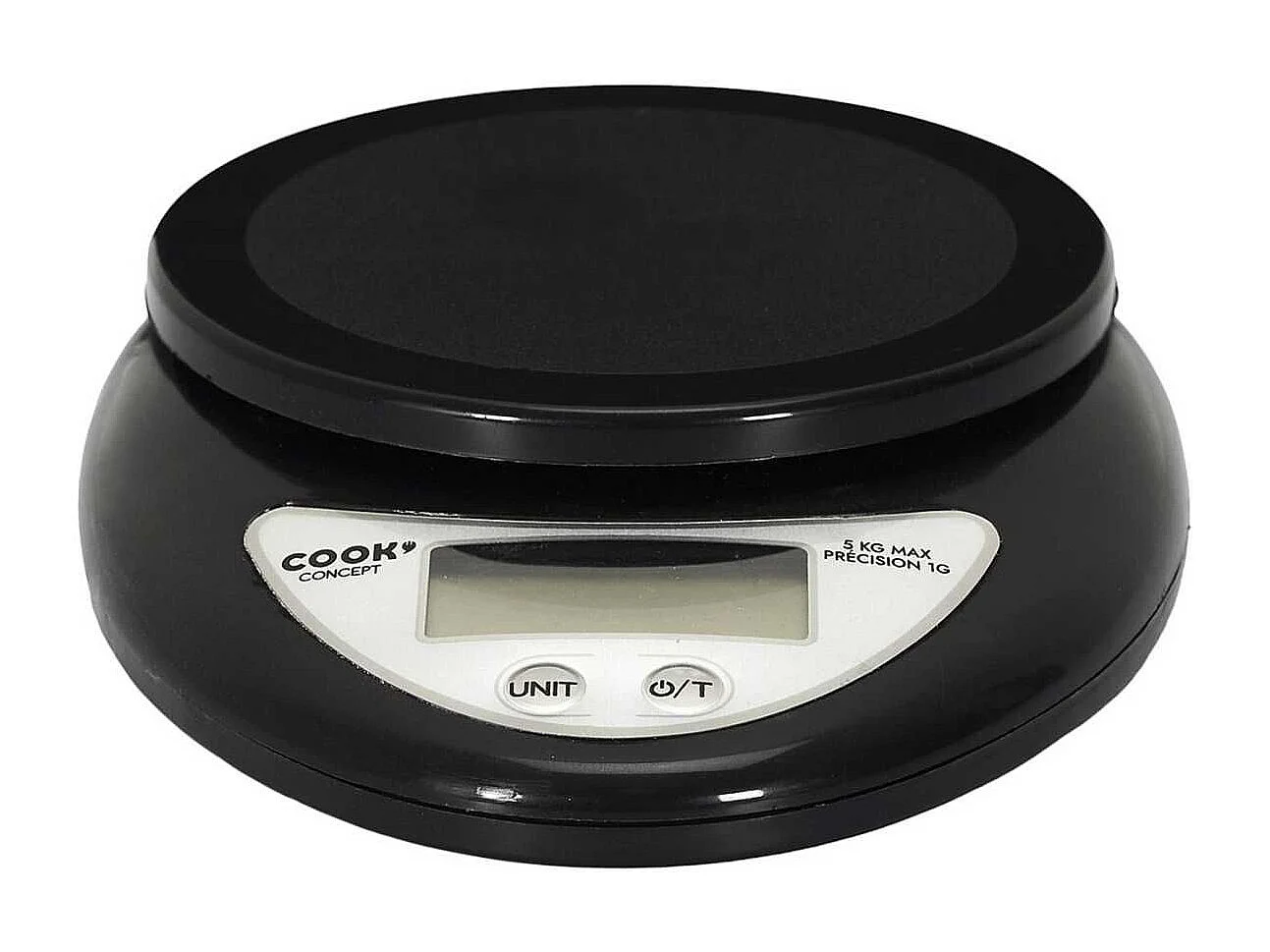 Balance de cuisine électronique noire