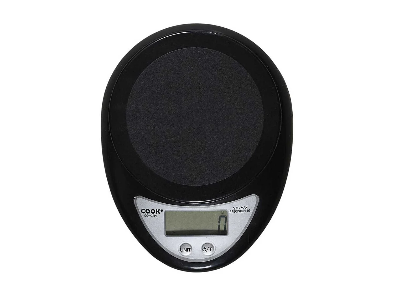 Balance de cuisine électronique noire