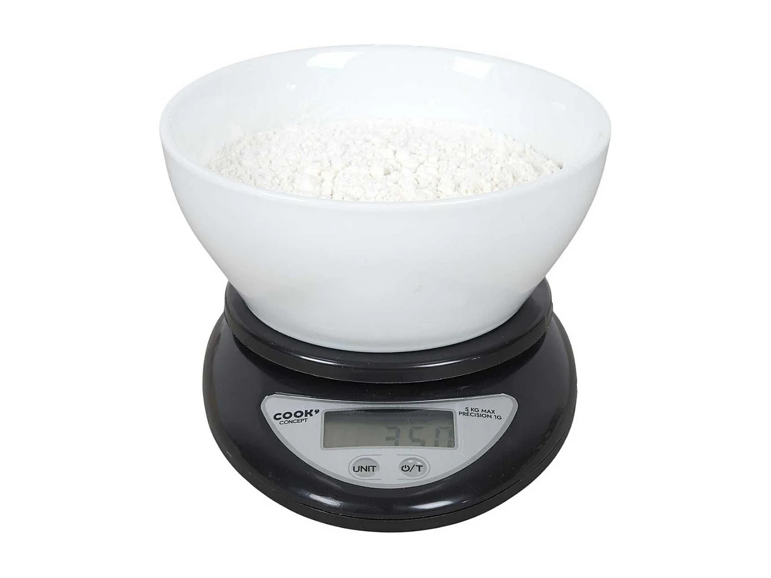 Balance de cuisine électronique noire