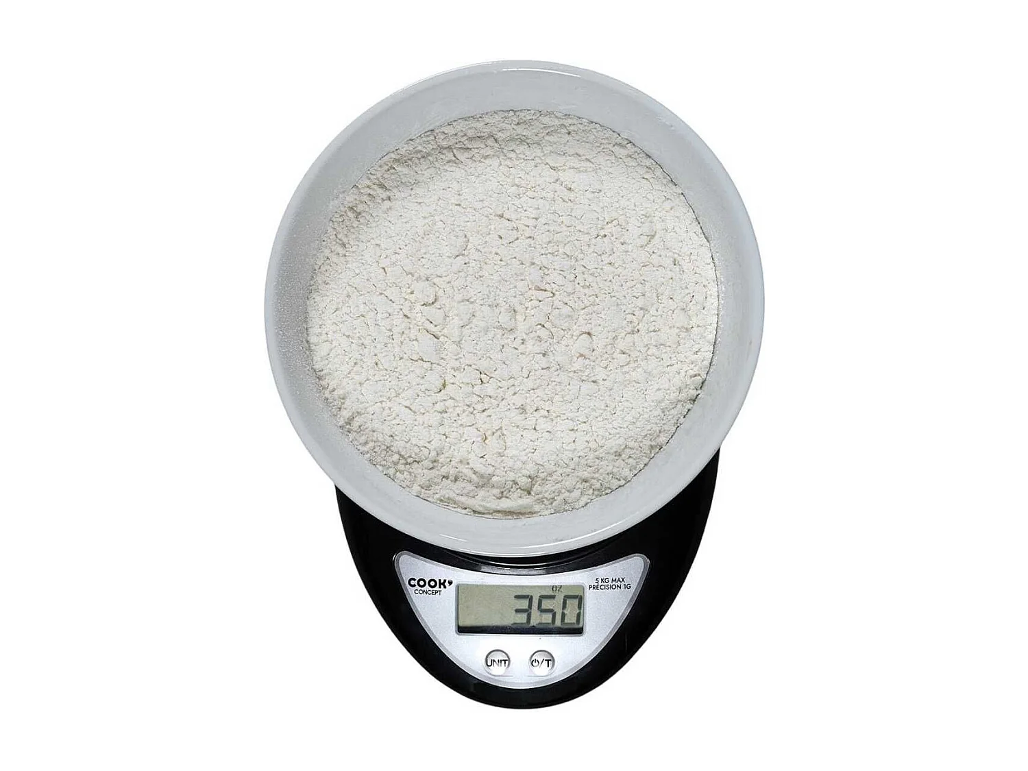 Balance de cuisine électronique noire