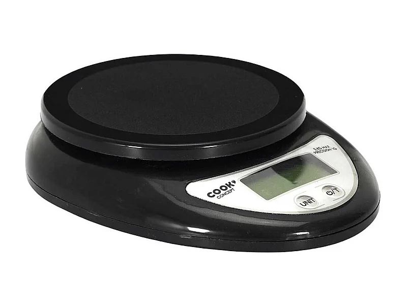 Balance de cuisine électronique noire
