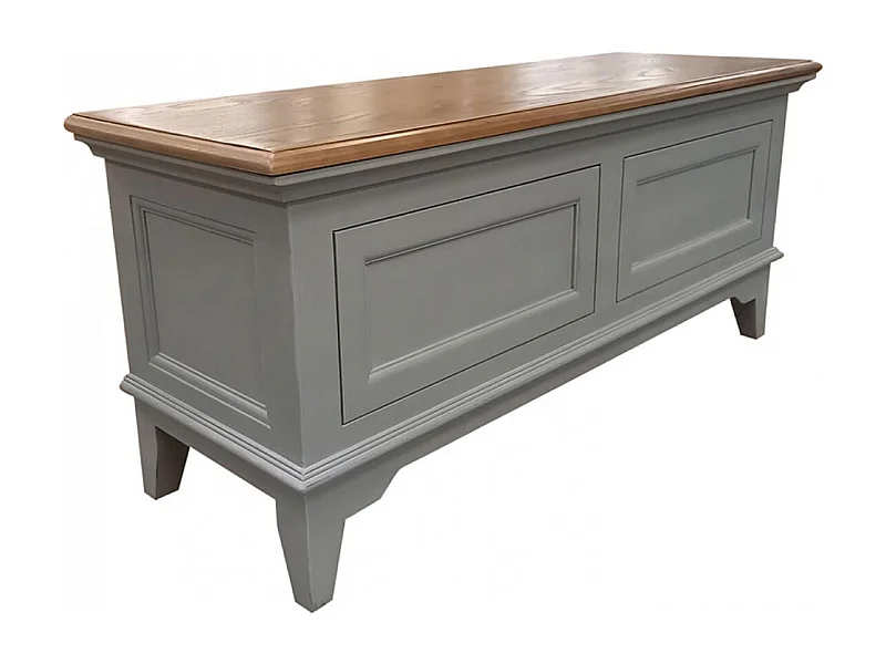 Meuble d'entrée module bas Bois Gris - Esquisse Interior's