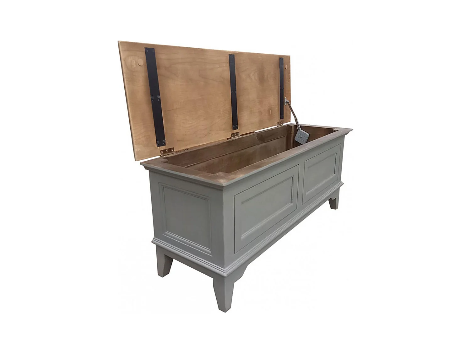 Meuble d'entrée module bas Bois Gris - Esquisse Interior's