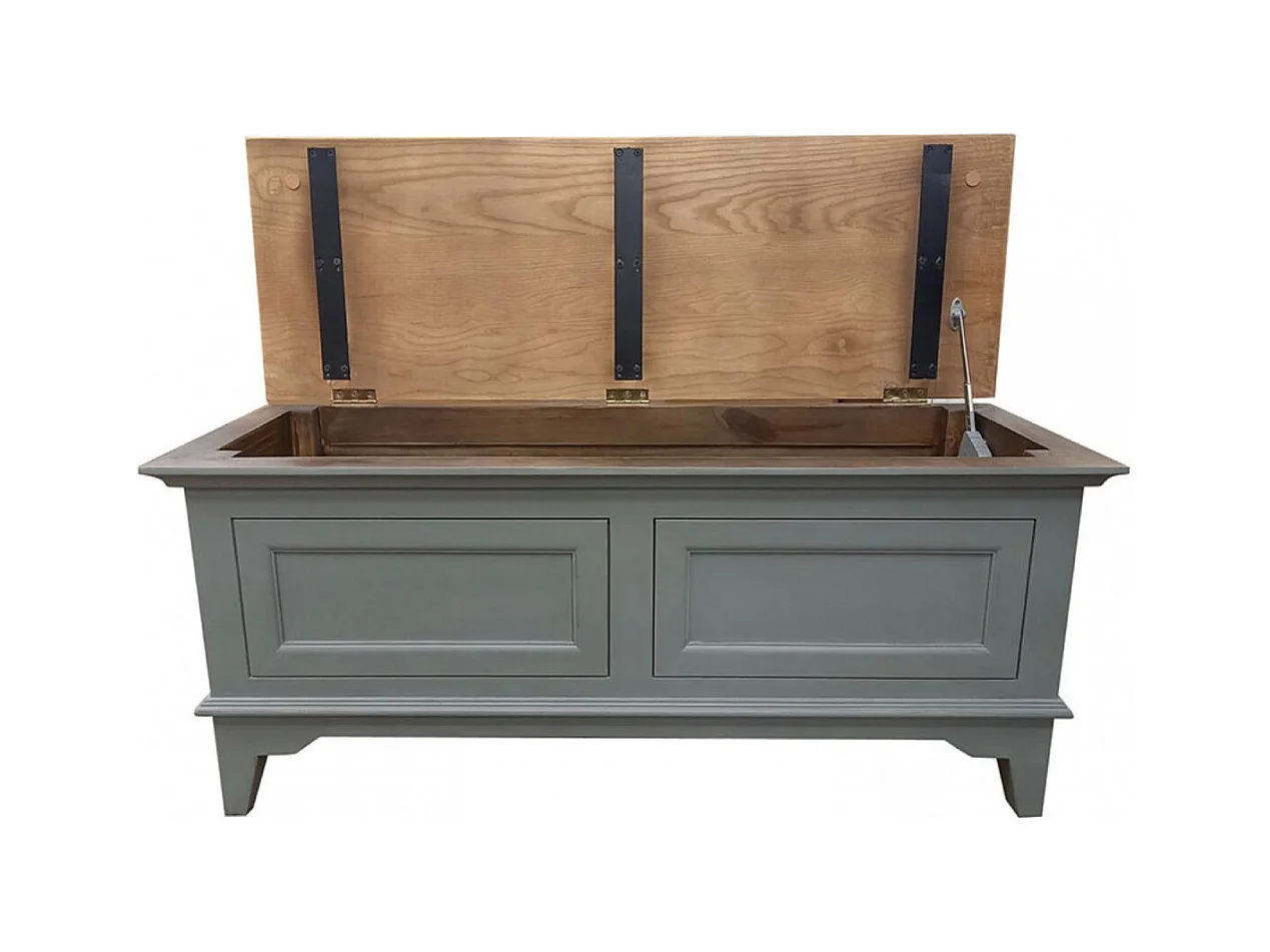 Meuble d'entrée module bas Bois Gris - Esquisse Interior's