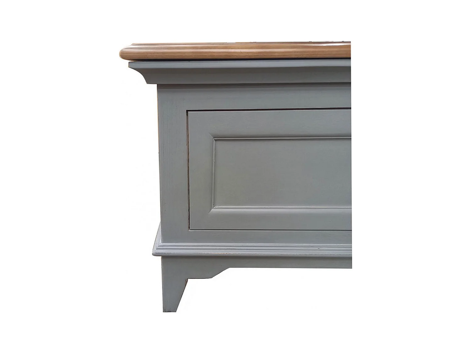 Meuble d'entrée module bas Bois Gris - Esquisse Interior's