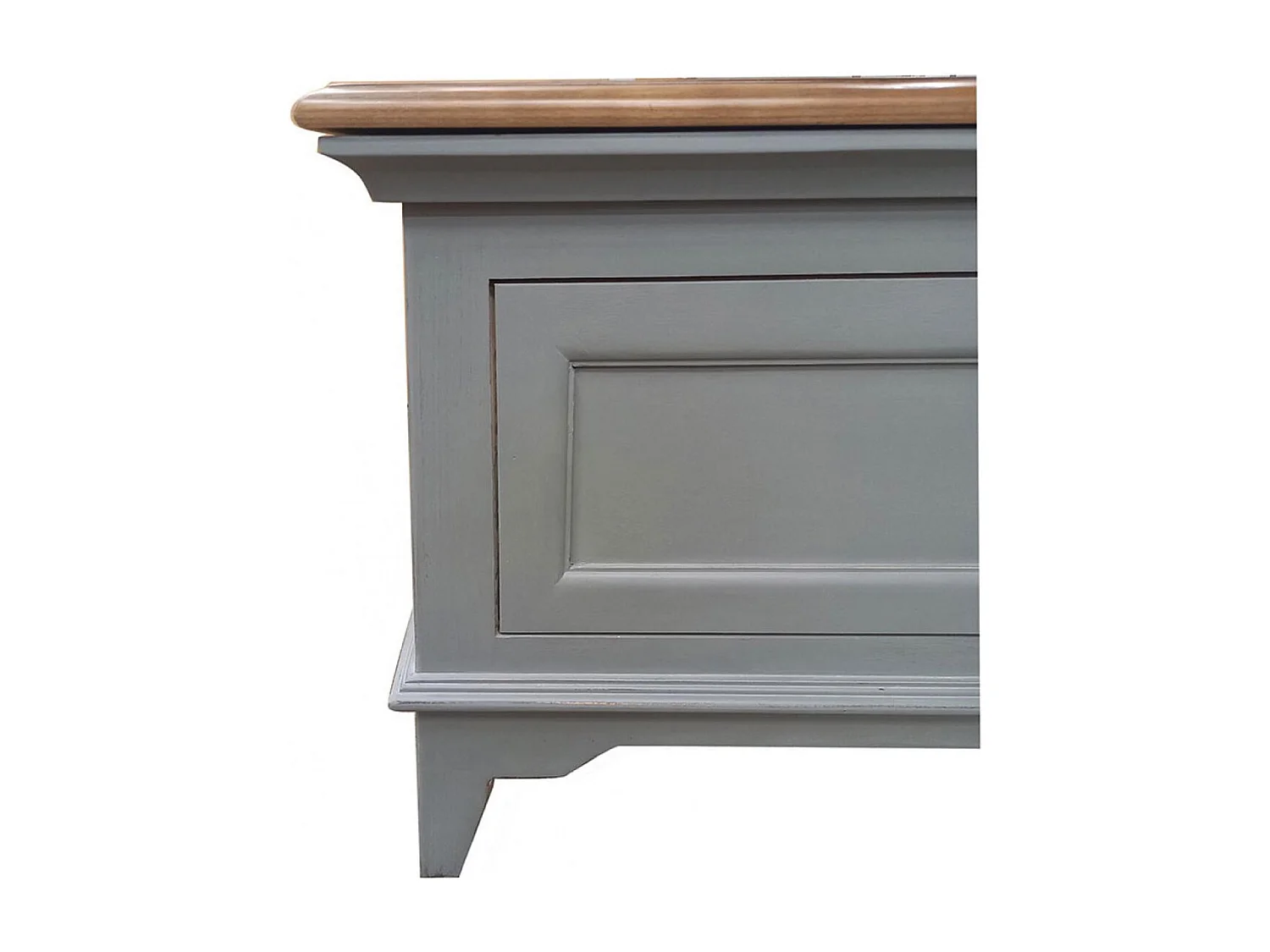 Meuble d'entrée module bas Bois Gris - Esquisse Interior's