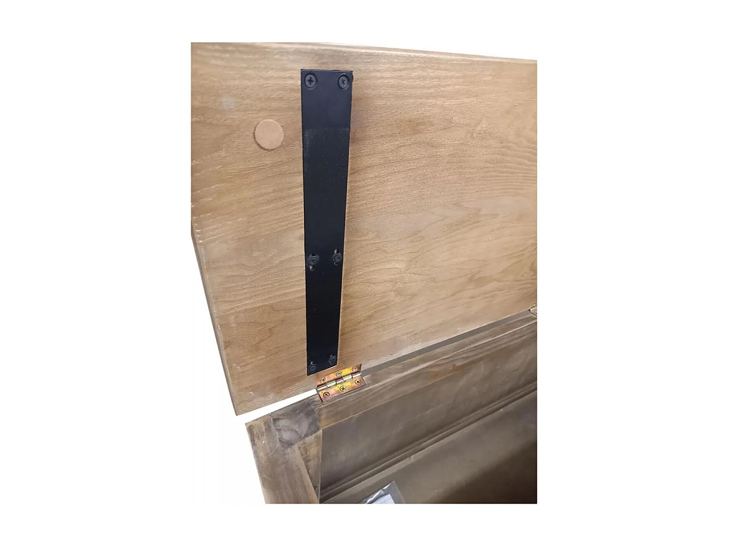 Meuble d'entrée module bas Bois Gris - Esquisse Interior's