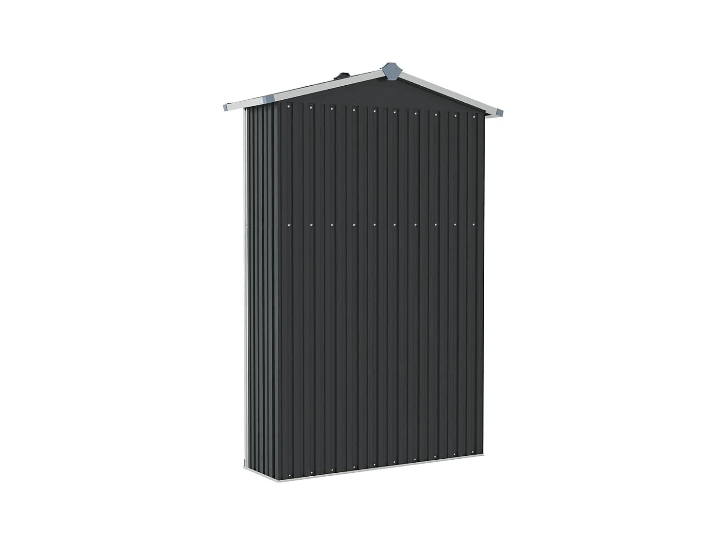 Orvault  Abri de jardin Anthracite 116x45x175 cm Acier galvanisé