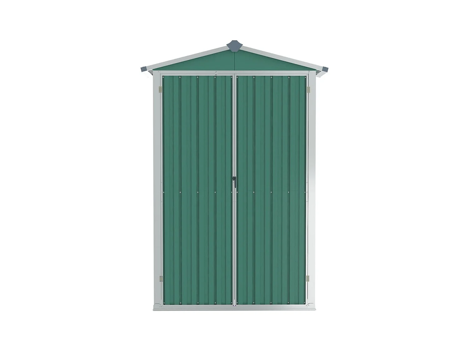 Orvault  Abri de jardin Vert 116x45x175 cm Acier galvanisé