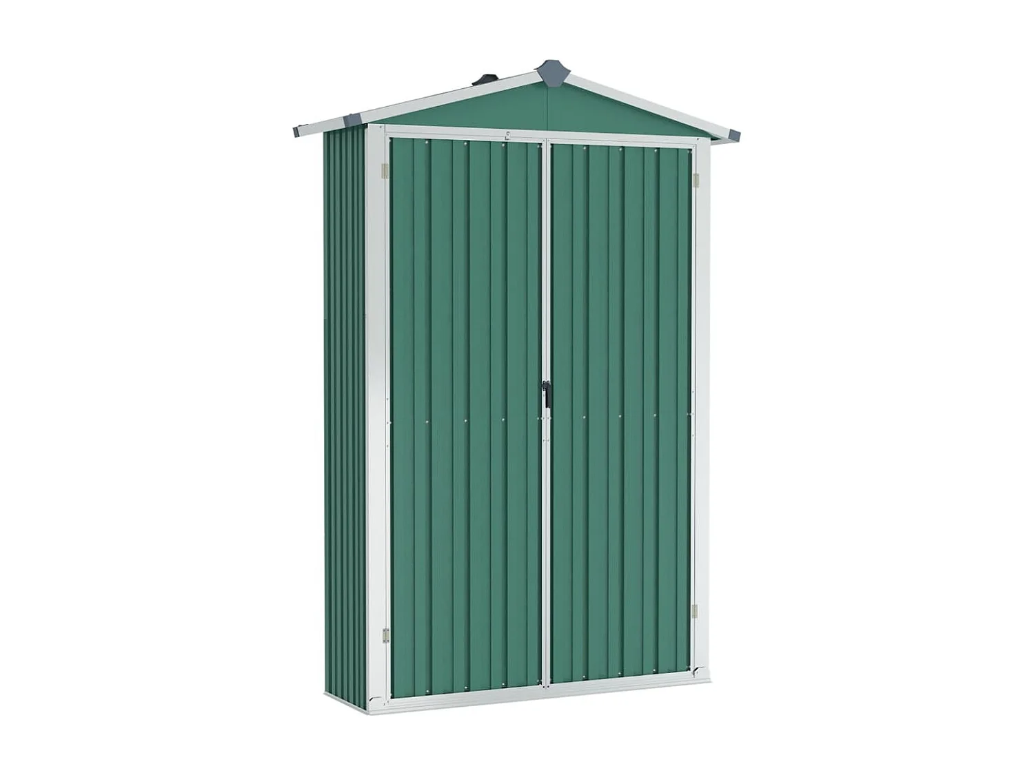 Orvault  Abri de jardin Vert 116x45x175 cm Acier galvanisé